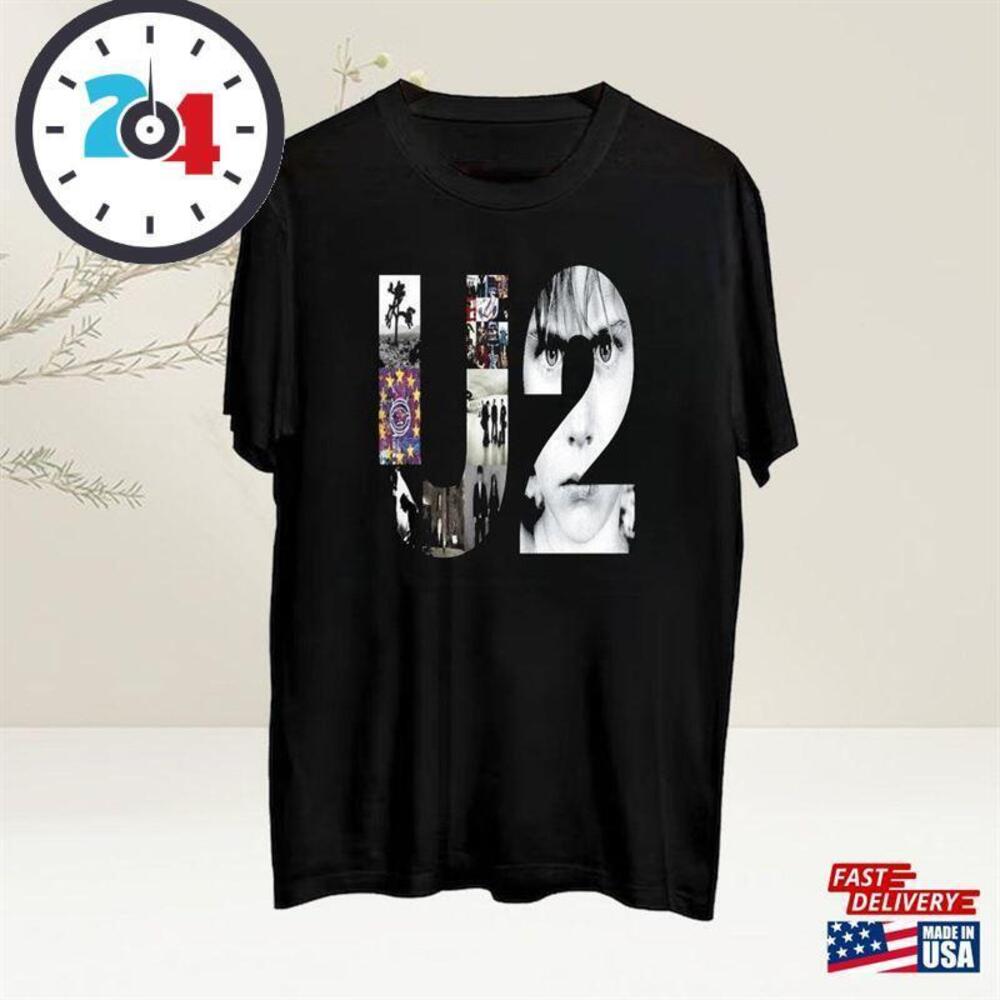 U2 Band 90S Shirt Album Classic Rock T-Shirt - Picture 1 of 4